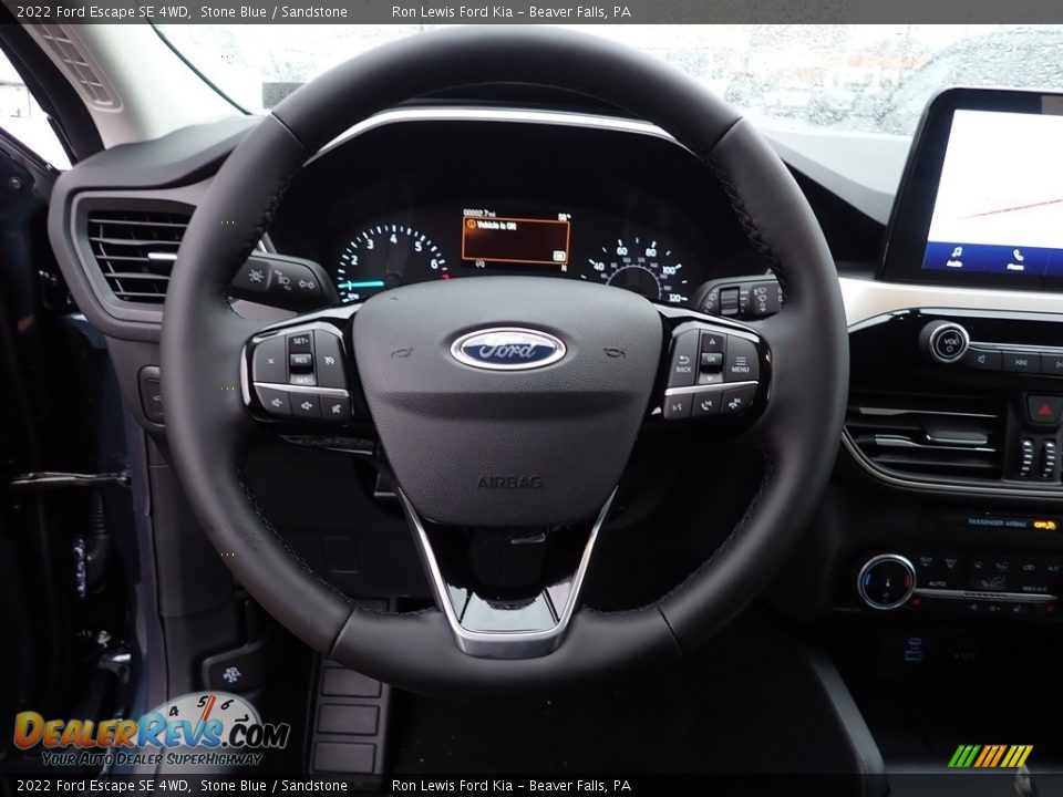 2022 Ford Escape SE 4WD Steering Wheel Photo #19