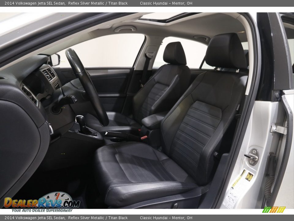 Titan Black Interior - 2014 Volkswagen Jetta SEL Sedan Photo #5