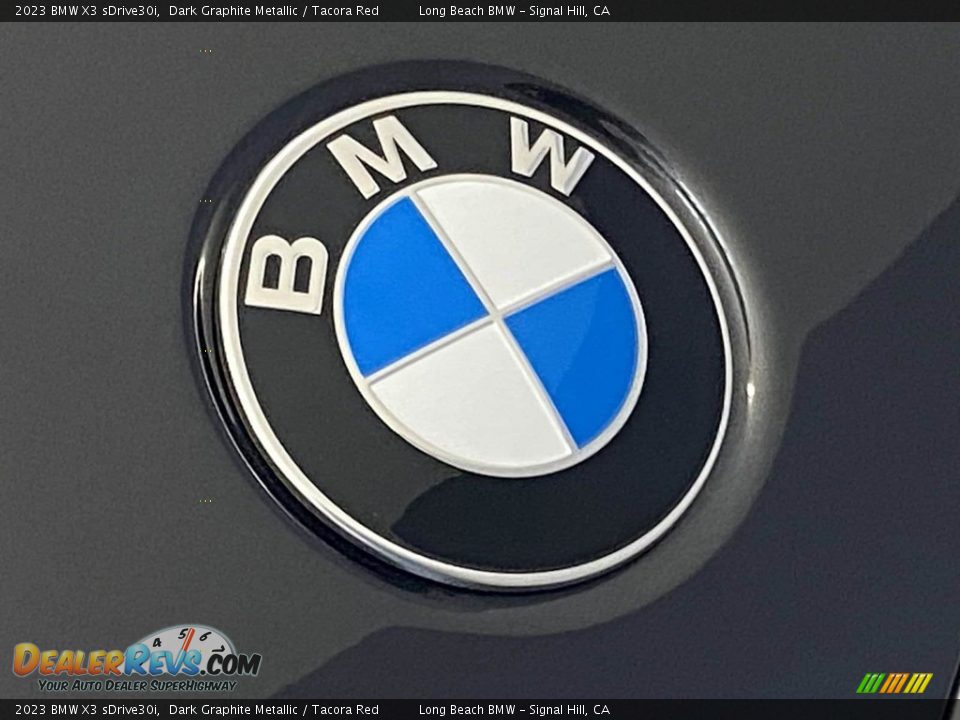 2023 BMW X3 sDrive30i Dark Graphite Metallic / Tacora Red Photo #5