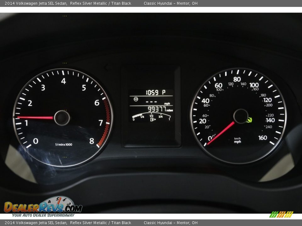 2014 Volkswagen Jetta SEL Sedan Gauges Photo #8