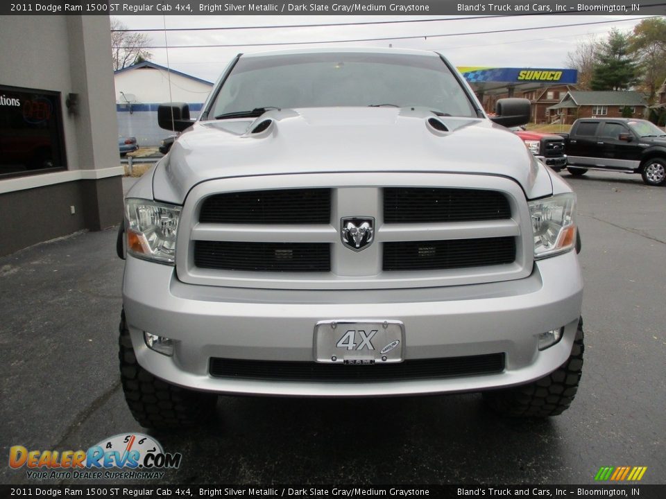 2011 Dodge Ram 1500 ST Regular Cab 4x4 Bright Silver Metallic / Dark Slate Gray/Medium Graystone Photo #21