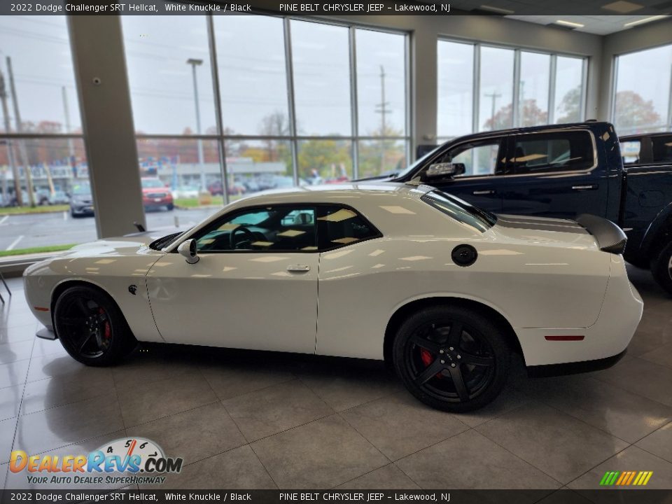 2022 Dodge Challenger SRT Hellcat White Knuckle / Black Photo #7