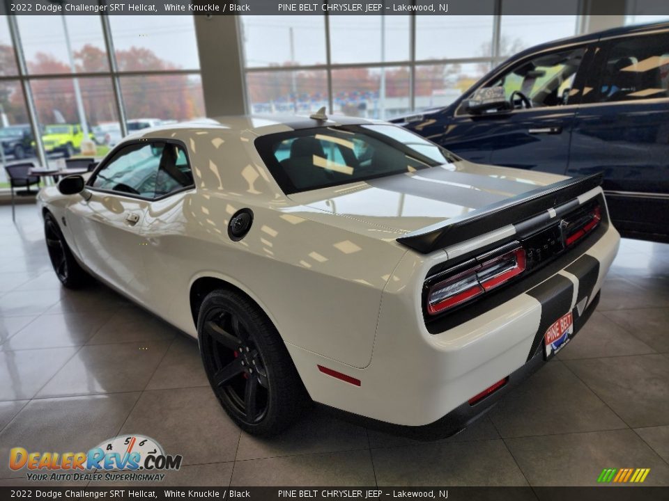 2022 Dodge Challenger SRT Hellcat White Knuckle / Black Photo #8