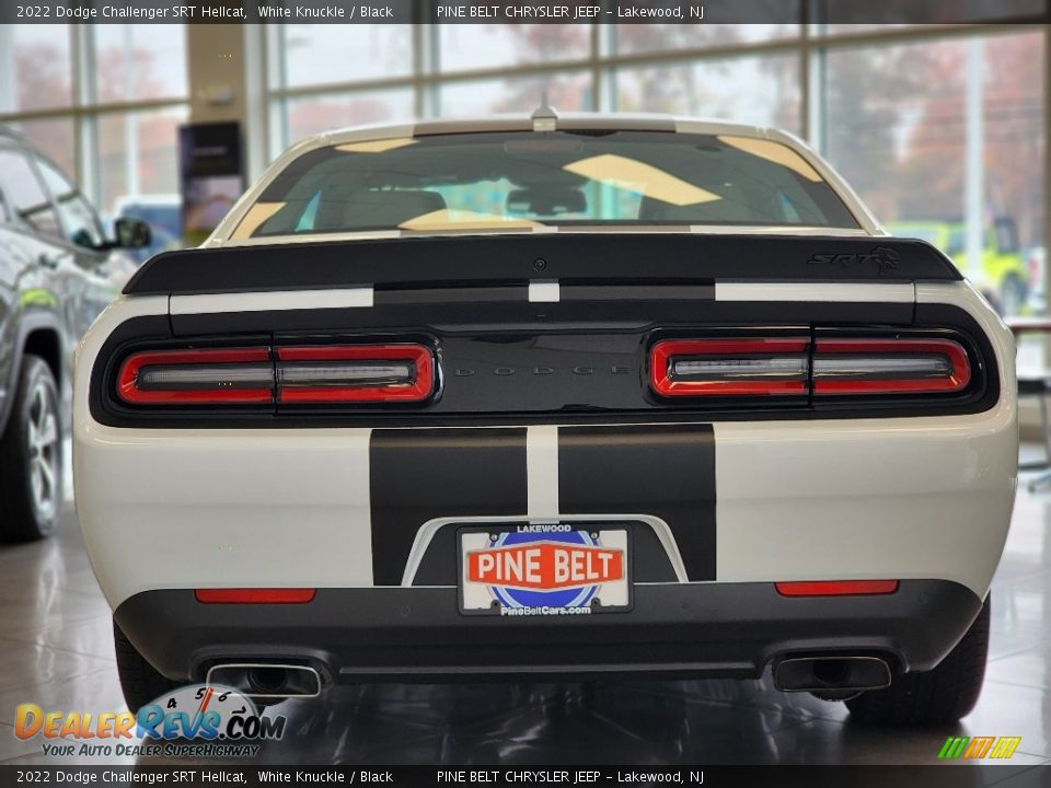 2022 Dodge Challenger SRT Hellcat White Knuckle / Black Photo #9