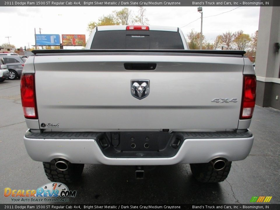 2011 Dodge Ram 1500 ST Regular Cab 4x4 Bright Silver Metallic / Dark Slate Gray/Medium Graystone Photo #26