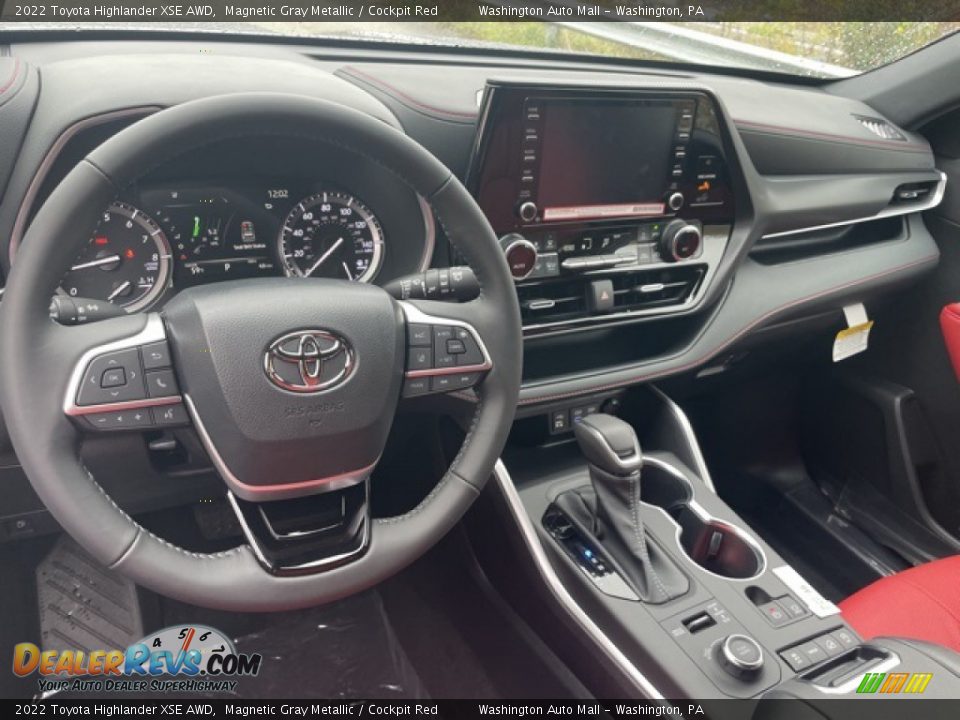 2022 Toyota Highlander XSE AWD Magnetic Gray Metallic / Cockpit Red Photo #3