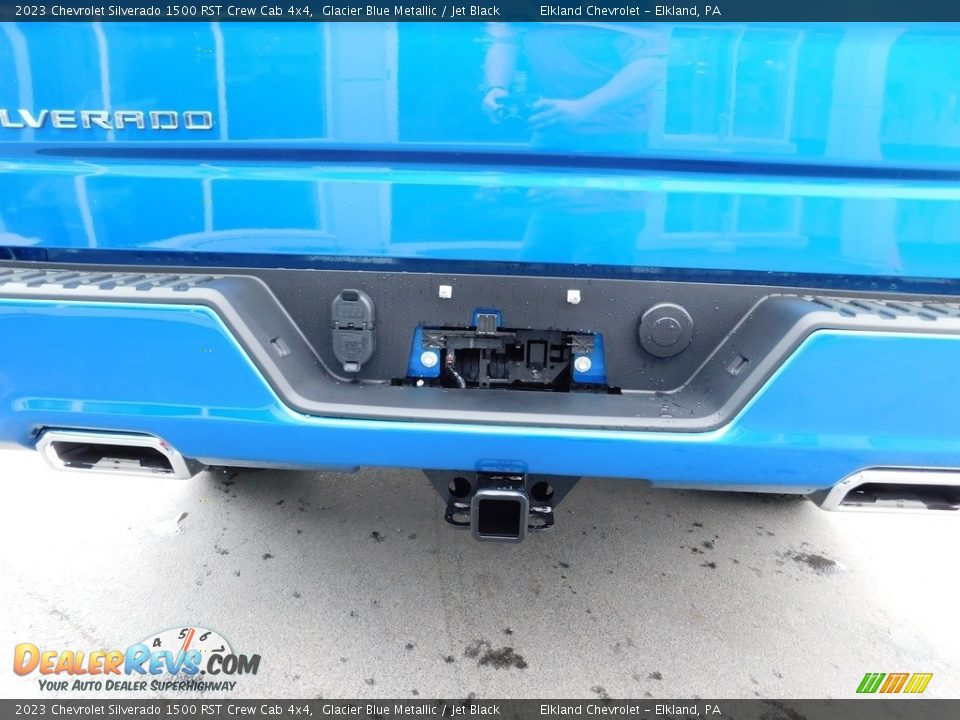 2023 Chevrolet Silverado 1500 RST Crew Cab 4x4 Glacier Blue Metallic / Jet Black Photo #14