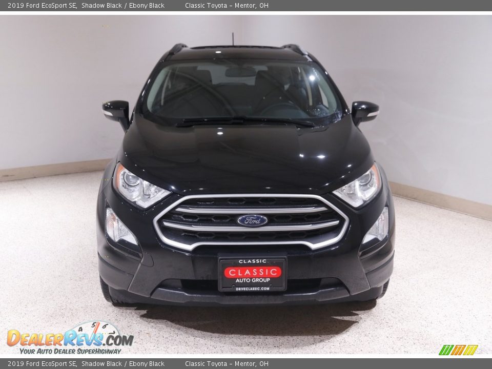 2019 Ford EcoSport SE Shadow Black / Ebony Black Photo #2