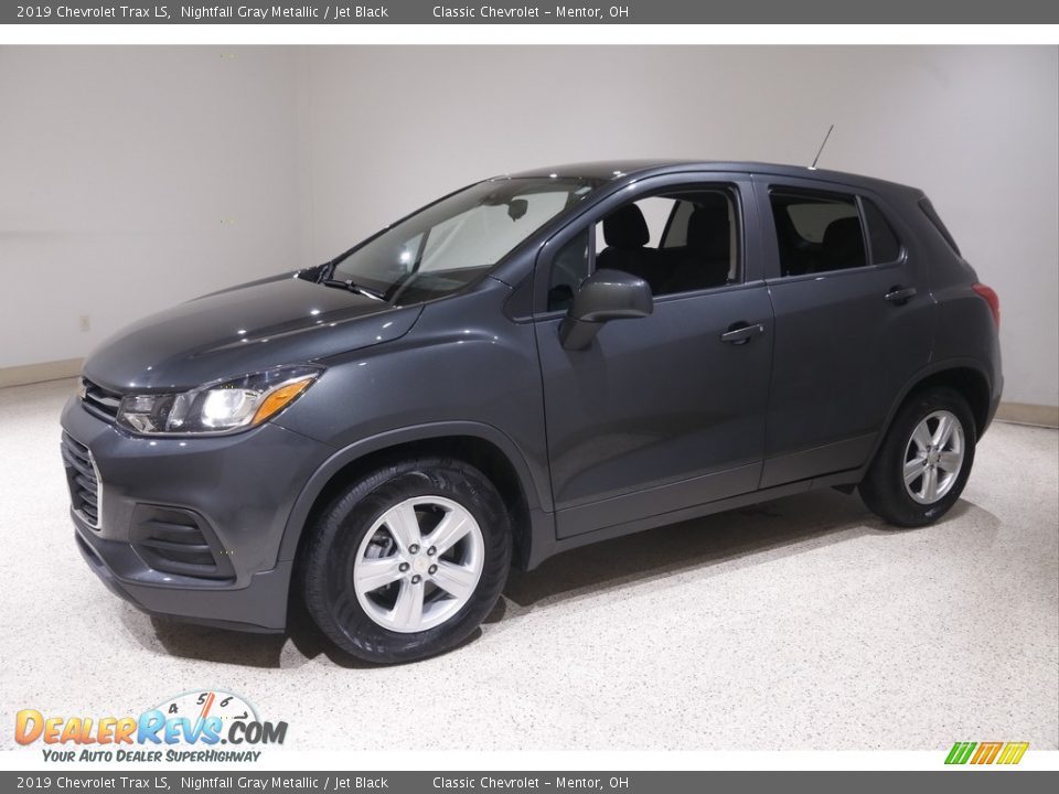 2019 Chevrolet Trax LS Nightfall Gray Metallic / Jet Black Photo #3