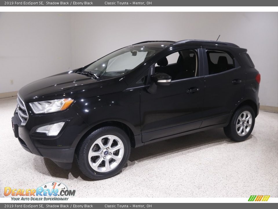 2019 Ford EcoSport SE Shadow Black / Ebony Black Photo #3