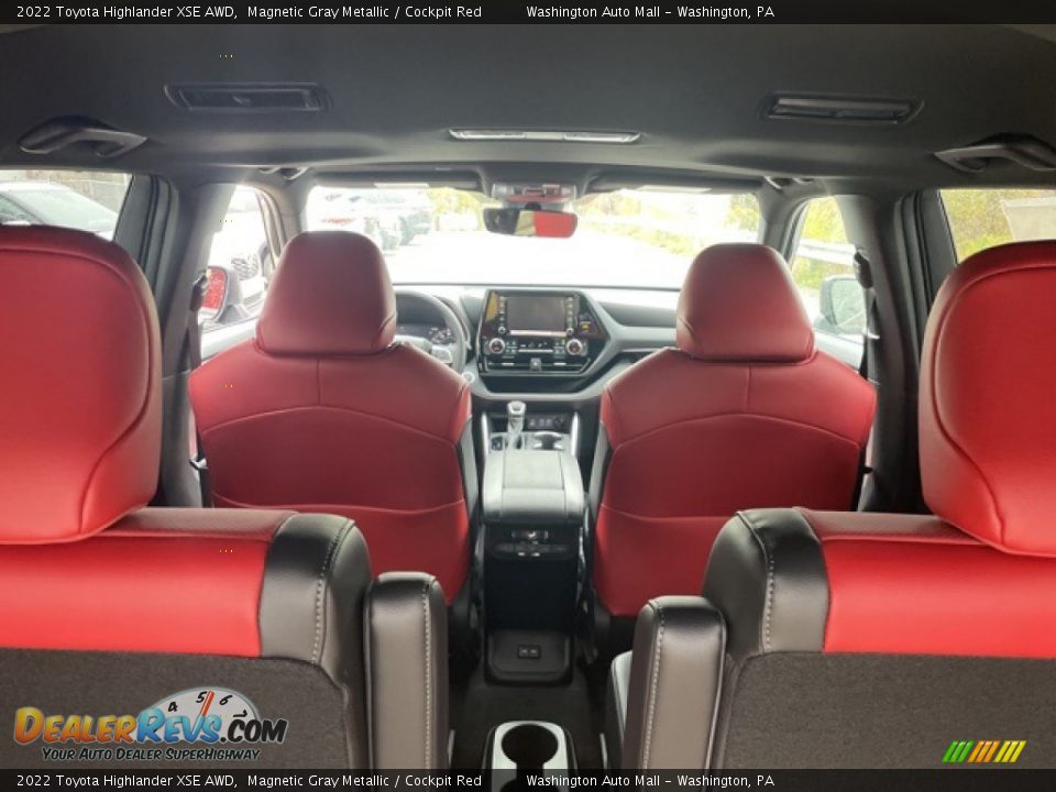 2022 Toyota Highlander XSE AWD Magnetic Gray Metallic / Cockpit Red Photo #10