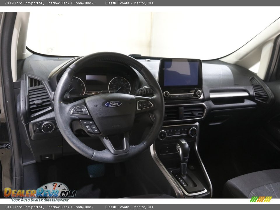 2019 Ford EcoSport SE Shadow Black / Ebony Black Photo #6
