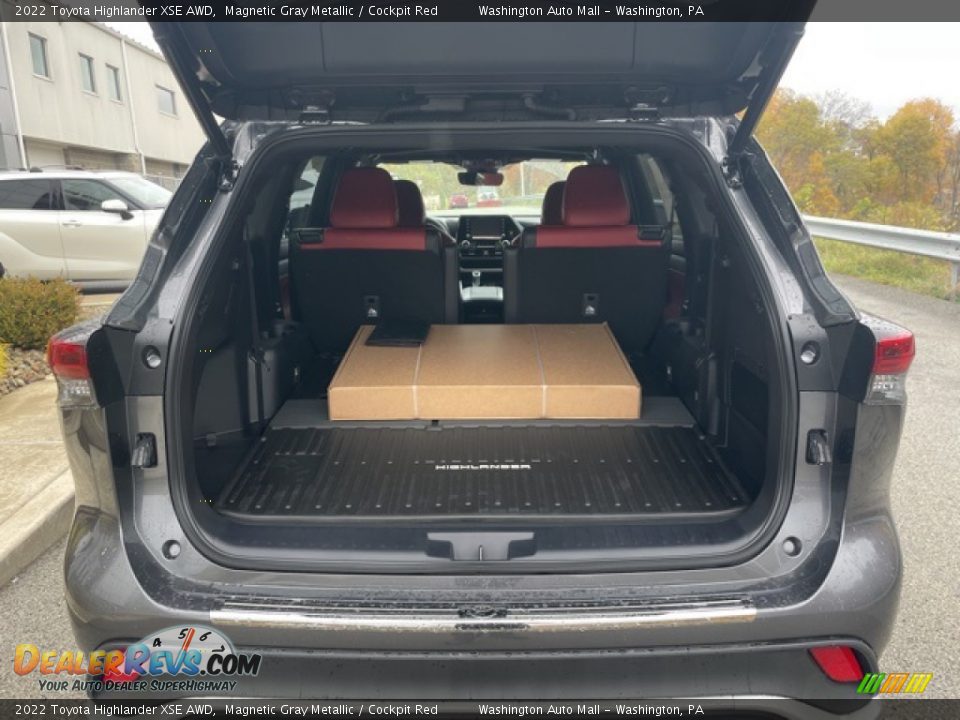 2022 Toyota Highlander XSE AWD Magnetic Gray Metallic / Cockpit Red Photo #11