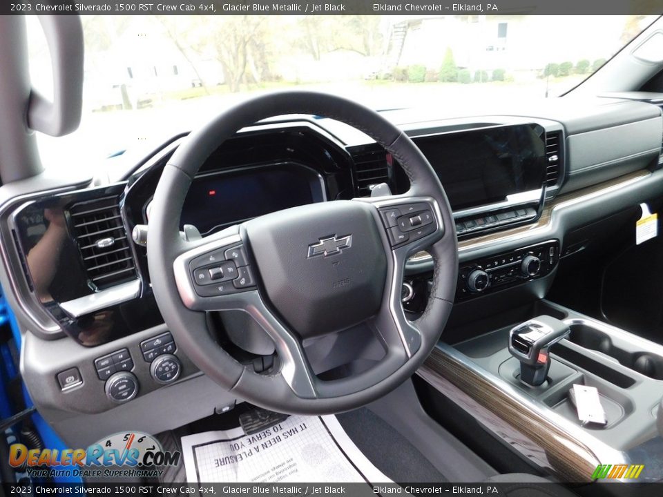 2023 Chevrolet Silverado 1500 RST Crew Cab 4x4 Steering Wheel Photo #22