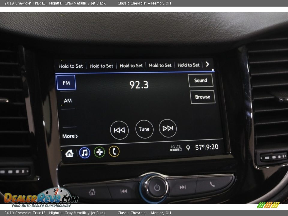 2019 Chevrolet Trax LS Nightfall Gray Metallic / Jet Black Photo #10