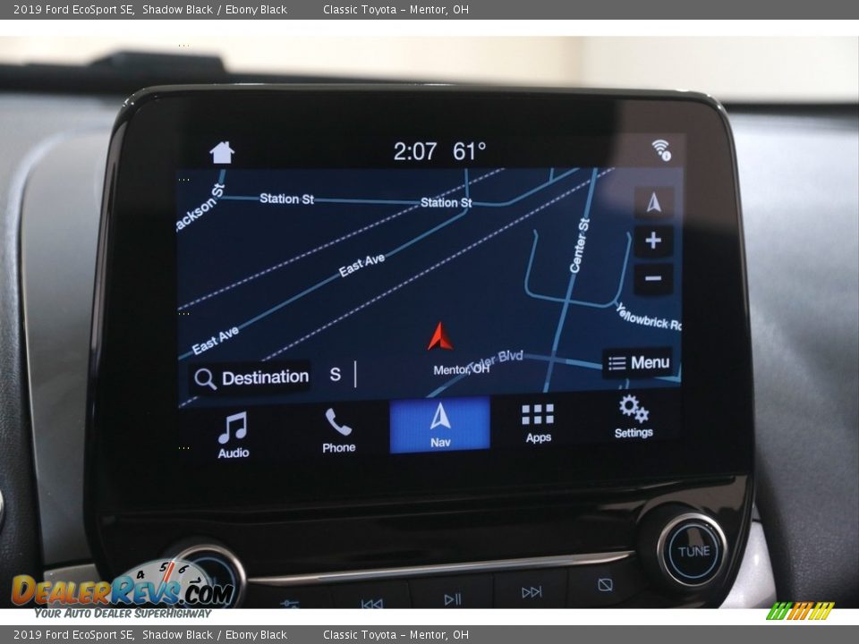 2019 Ford EcoSport SE Shadow Black / Ebony Black Photo #11