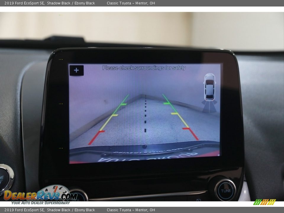 2019 Ford EcoSport SE Shadow Black / Ebony Black Photo #12