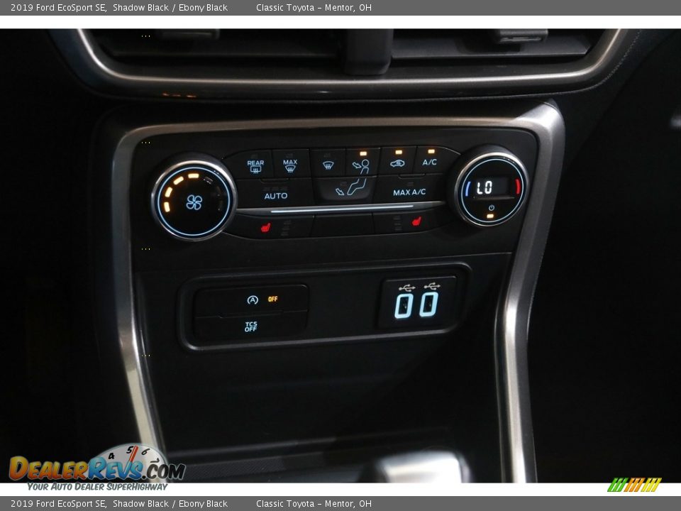 2019 Ford EcoSport SE Shadow Black / Ebony Black Photo #13