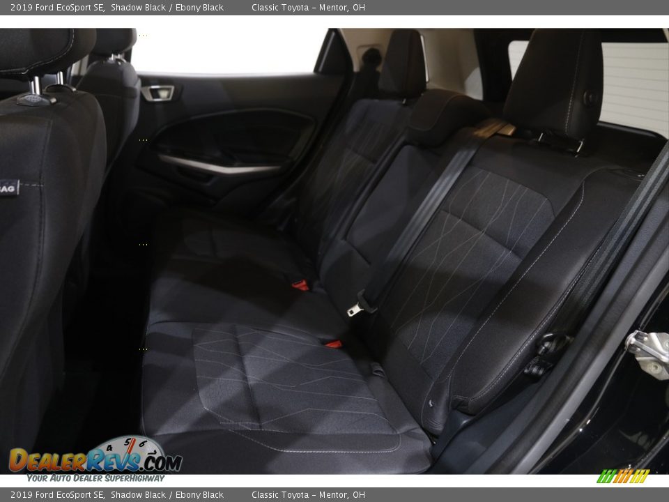 2019 Ford EcoSport SE Shadow Black / Ebony Black Photo #17