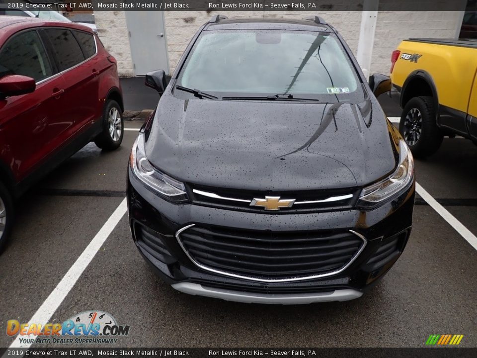 2019 Chevrolet Trax LT AWD Mosaic Black Metallic / Jet Black Photo #2