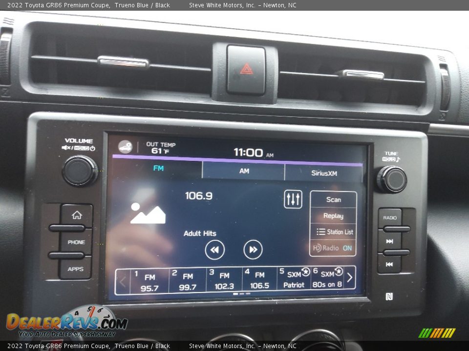 Controls of 2022 Toyota GR86 Premium Coupe Photo #22
