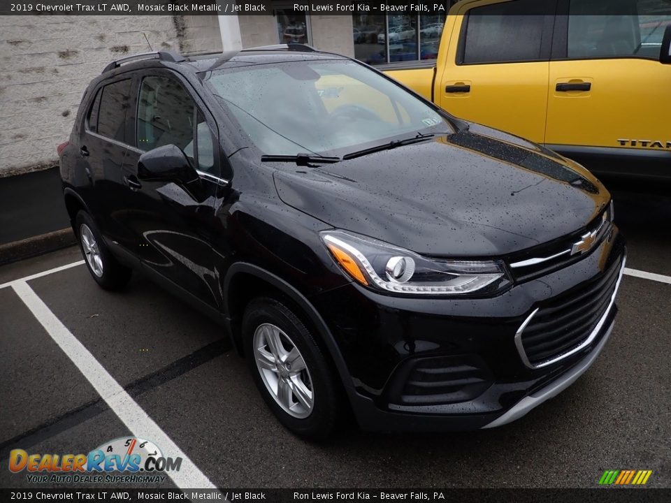 2019 Chevrolet Trax LT AWD Mosaic Black Metallic / Jet Black Photo #3