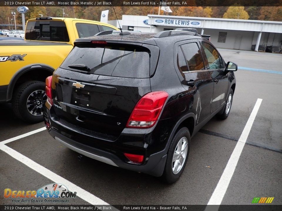 2019 Chevrolet Trax LT AWD Mosaic Black Metallic / Jet Black Photo #4