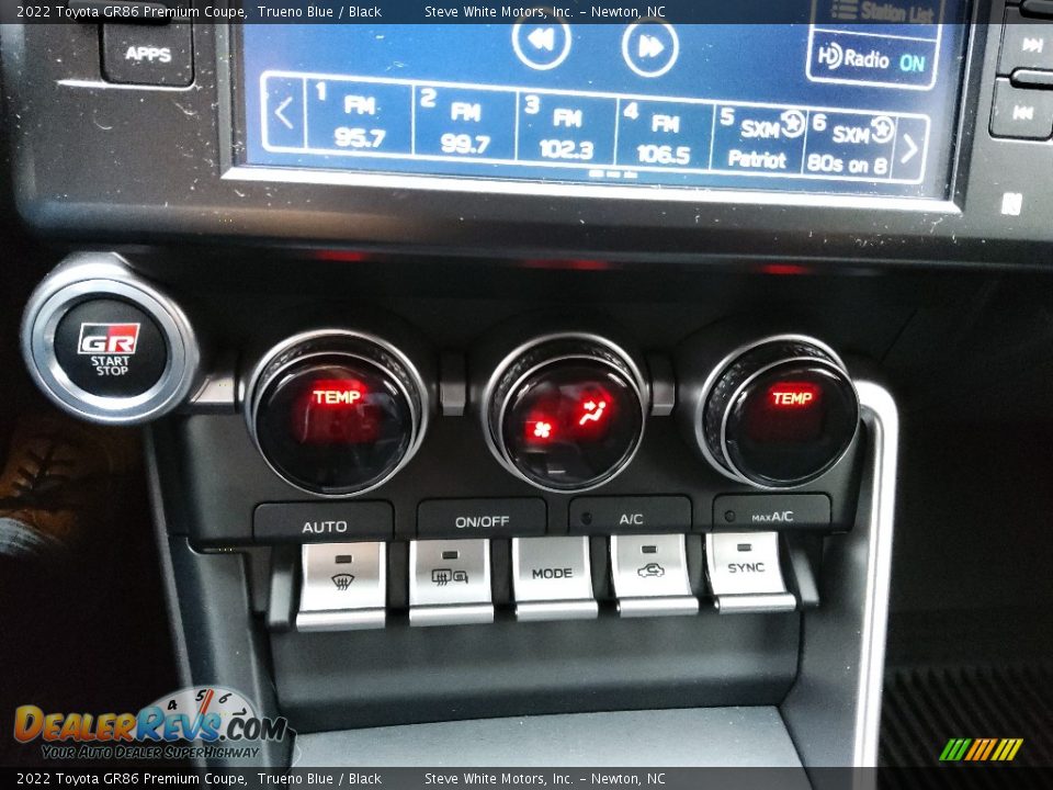 Controls of 2022 Toyota GR86 Premium Coupe Photo #24