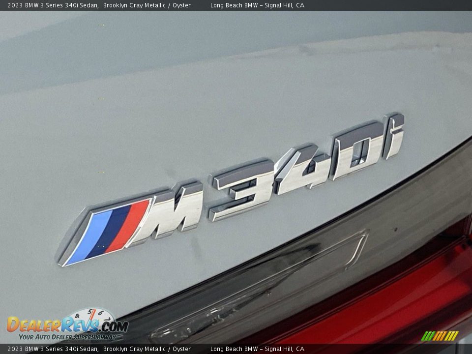 2023 BMW 3 Series 340i Sedan Brooklyn Gray Metallic / Oyster Photo #8