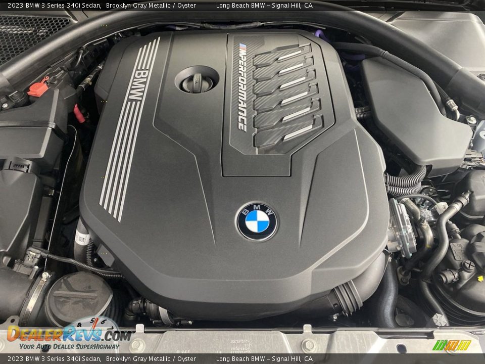 2023 BMW 3 Series 340i Sedan Brooklyn Gray Metallic / Oyster Photo #9