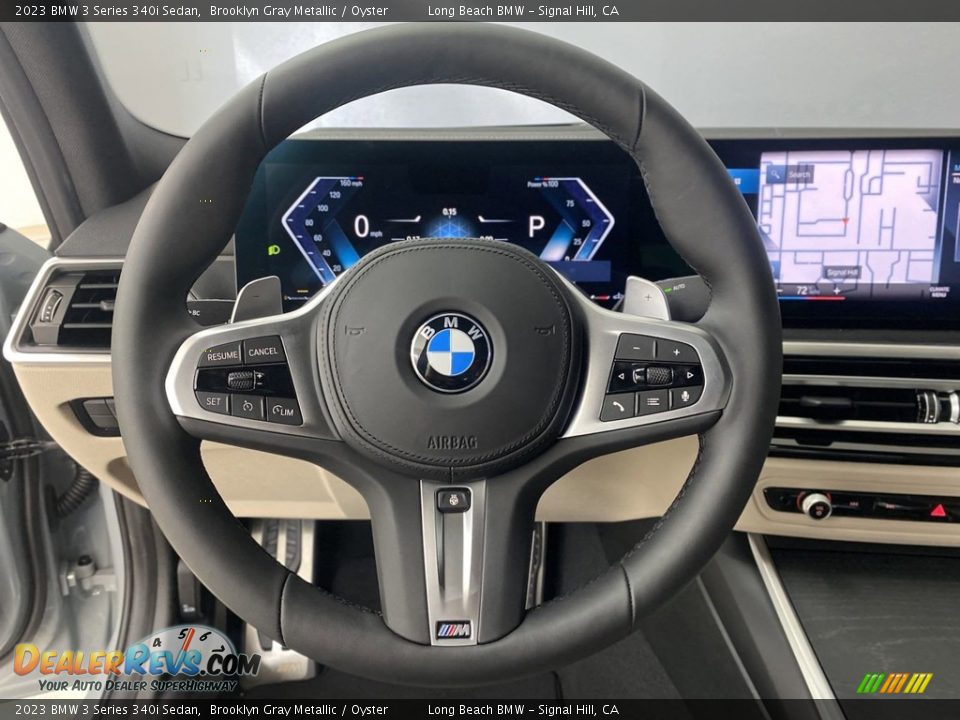 2023 BMW 3 Series 340i Sedan Brooklyn Gray Metallic / Oyster Photo #14