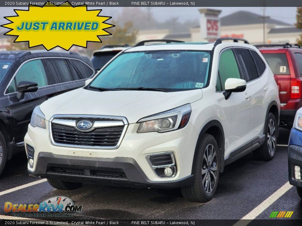 2020 Subaru Forester 2.5i Limited Crystal White Pearl / Black Photo #1