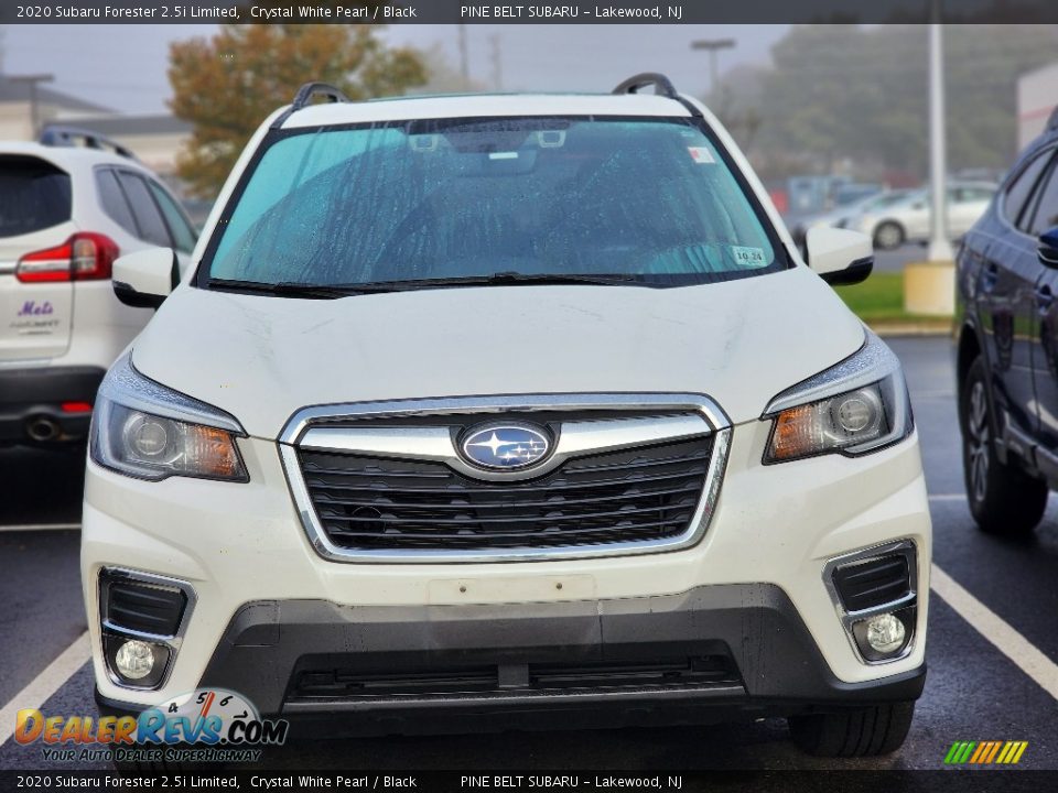 2020 Subaru Forester 2.5i Limited Crystal White Pearl / Black Photo #3