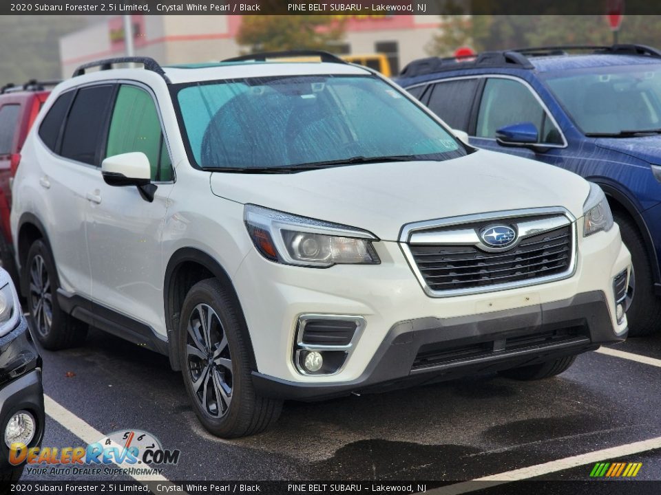 2020 Subaru Forester 2.5i Limited Crystal White Pearl / Black Photo #4