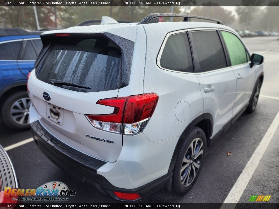 2020 Subaru Forester 2.5i Limited Crystal White Pearl / Black Photo #6