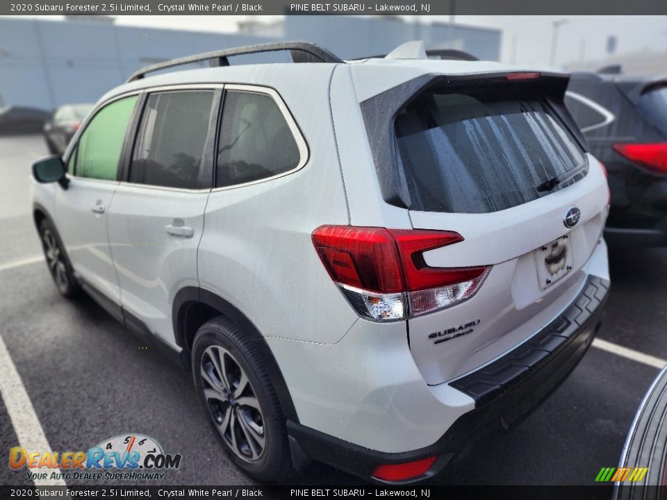 2020 Subaru Forester 2.5i Limited Crystal White Pearl / Black Photo #7