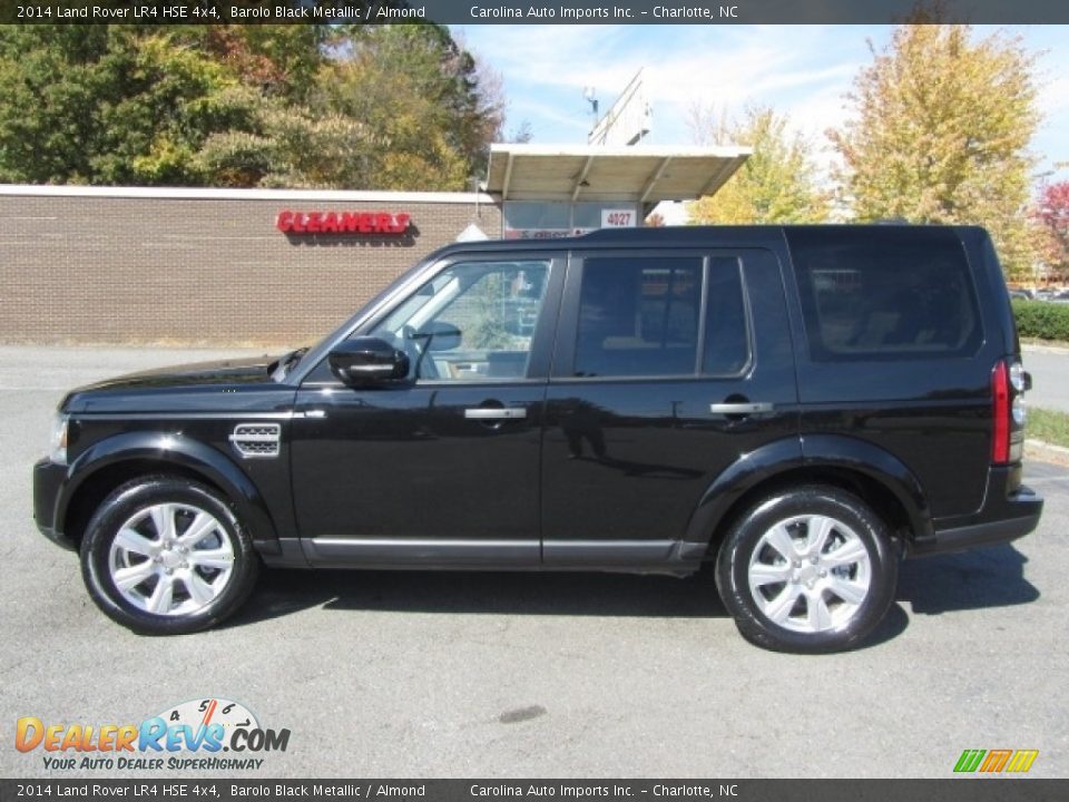 Barolo Black Metallic 2014 Land Rover LR4 HSE 4x4 Photo #7