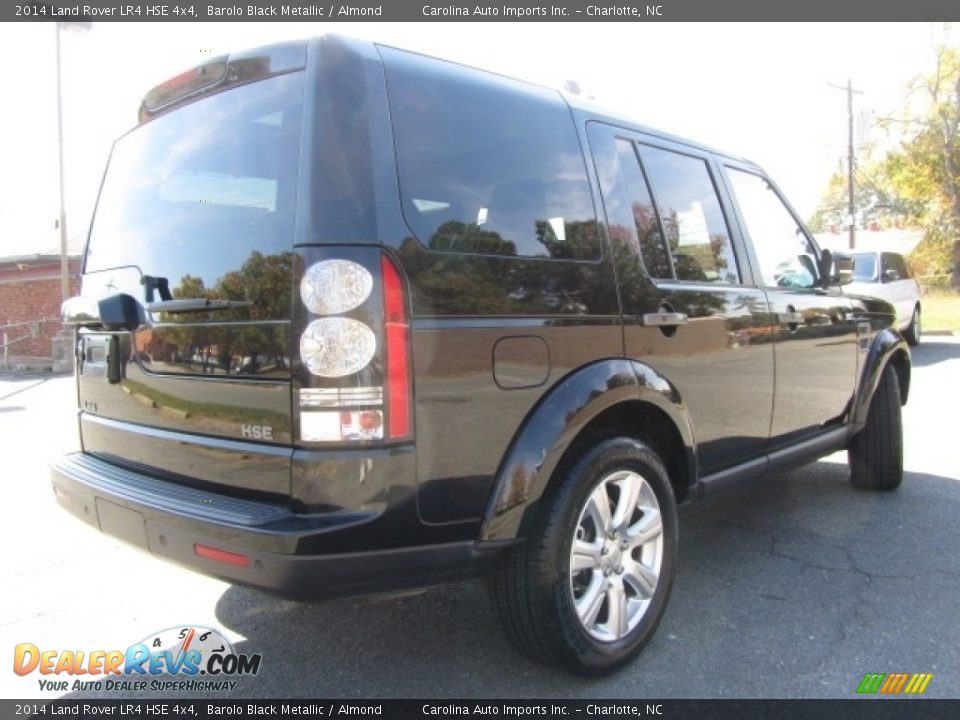 2014 Land Rover LR4 HSE 4x4 Barolo Black Metallic / Almond Photo #10