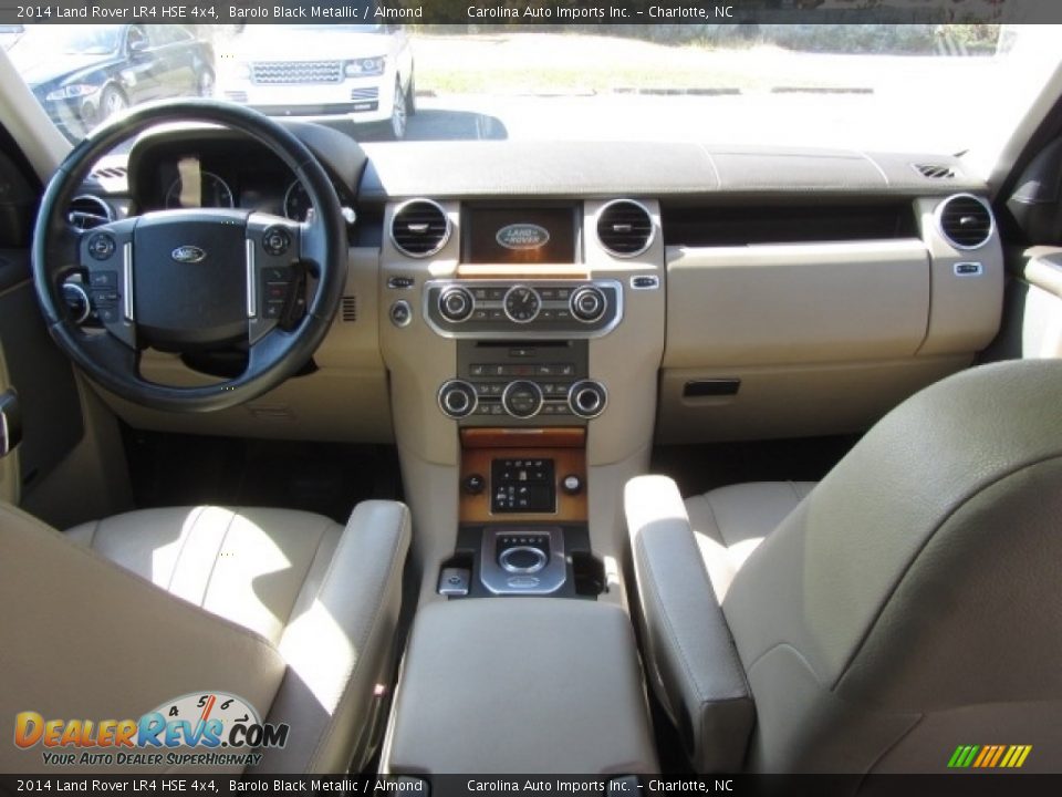 Almond Interior - 2014 Land Rover LR4 HSE 4x4 Photo #13