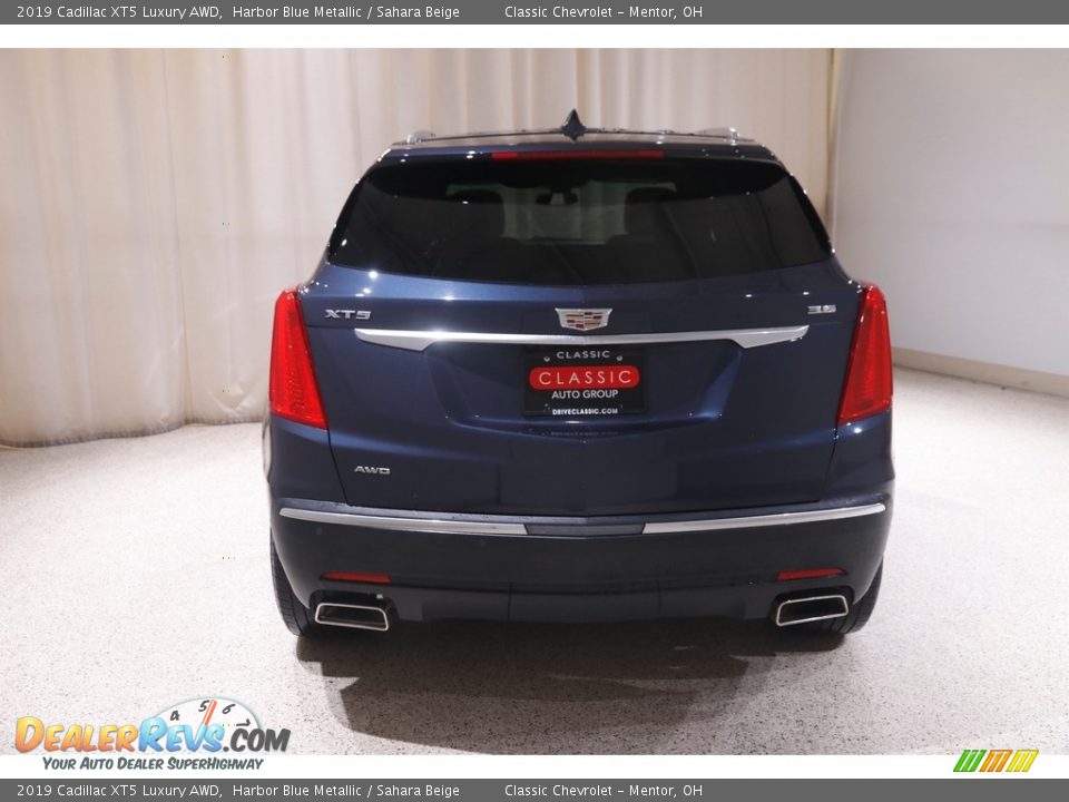 2019 Cadillac XT5 Luxury AWD Harbor Blue Metallic / Sahara Beige Photo #21