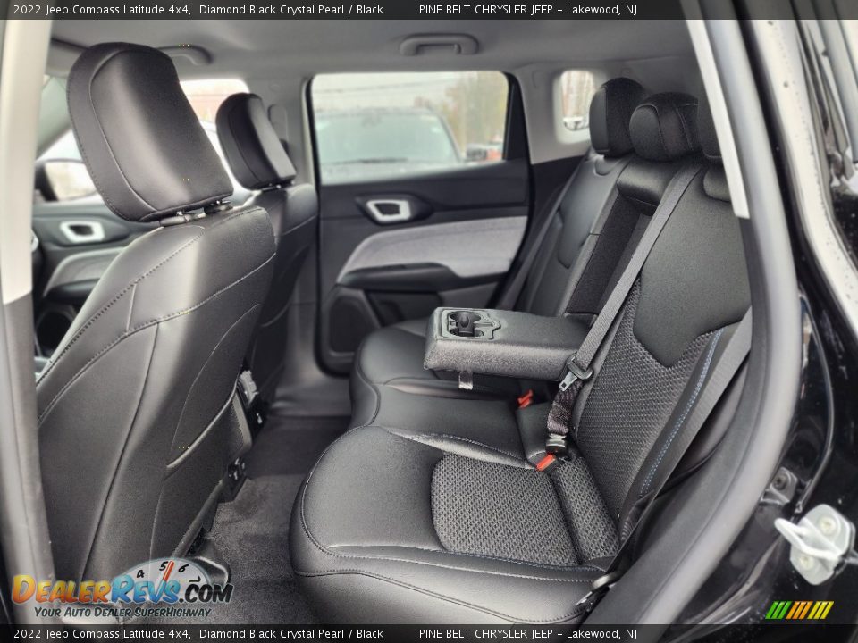 Rear Seat of 2022 Jeep Compass Latitude 4x4 Photo #6