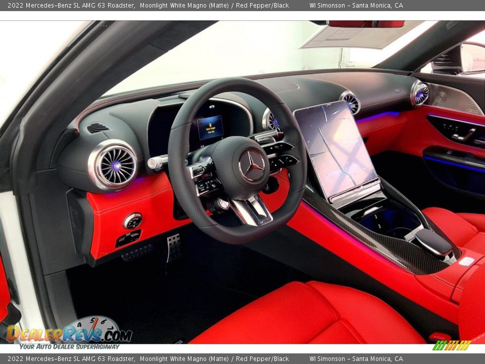 Front Seat of 2022 Mercedes-Benz SL AMG 63 Roadster Photo #4
