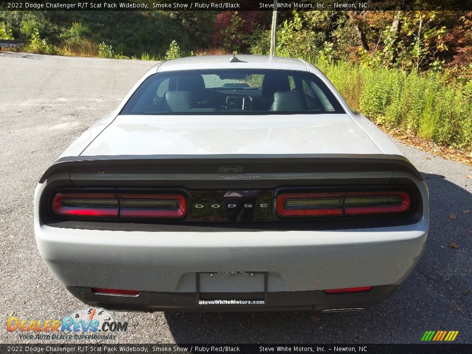 2022 Dodge Challenger R/T Scat Pack Widebody Smoke Show / Ruby Red/Black Photo #7