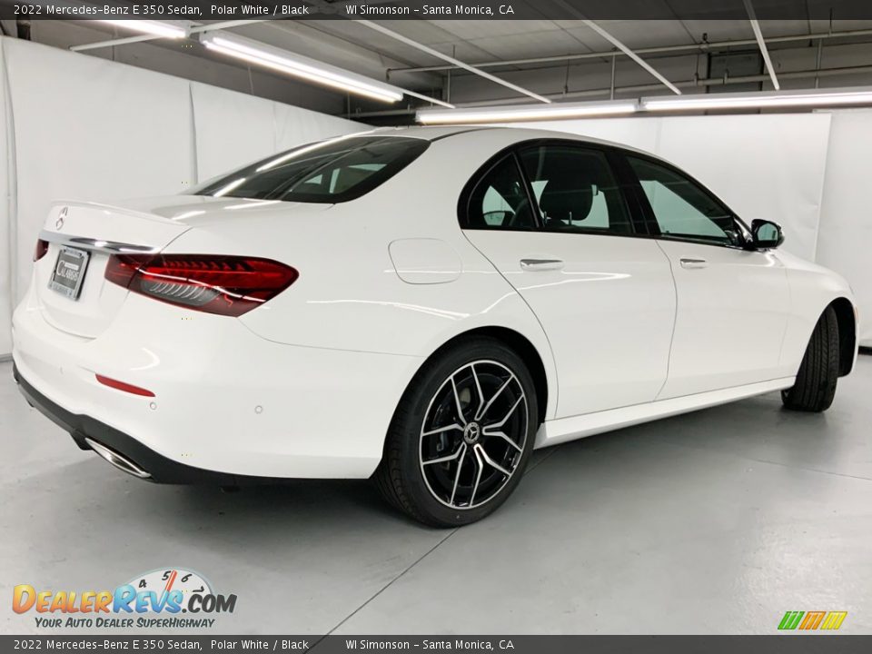 2022 Mercedes-Benz E 350 Sedan Polar White / Black Photo #4