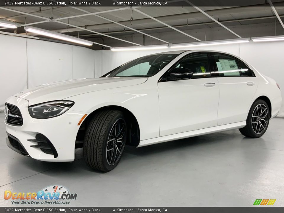 2022 Mercedes-Benz E 350 Sedan Polar White / Black Photo #7