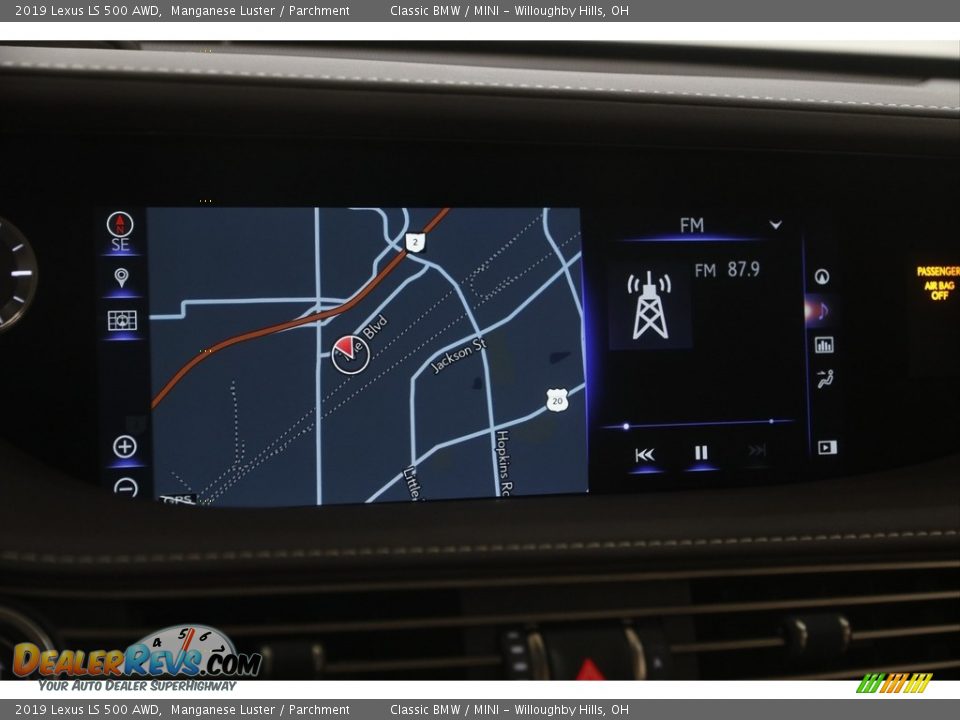 Navigation of 2019 Lexus LS 500 AWD Photo #11
