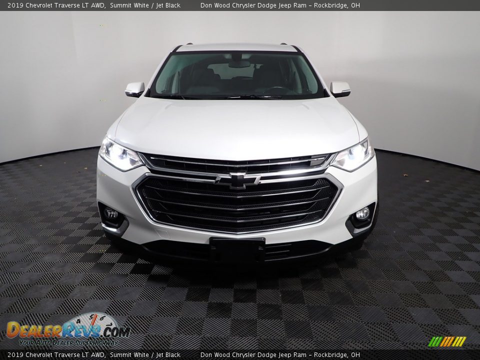 2019 Chevrolet Traverse LT AWD Summit White / Jet Black Photo #5