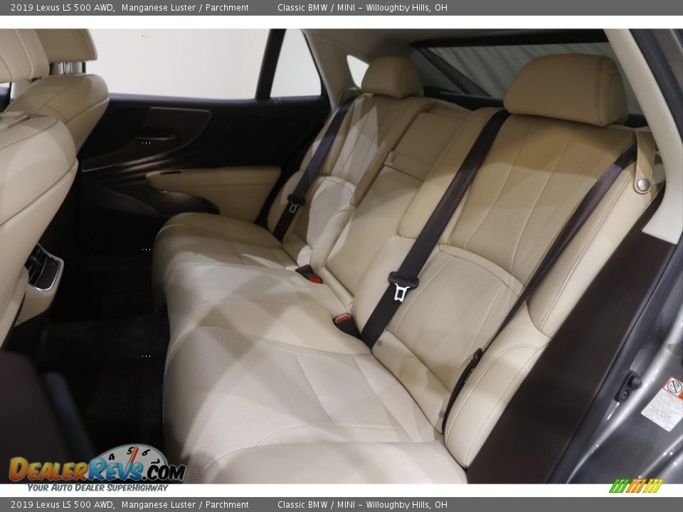 2019 Lexus LS 500 AWD Manganese Luster / Parchment Photo #19