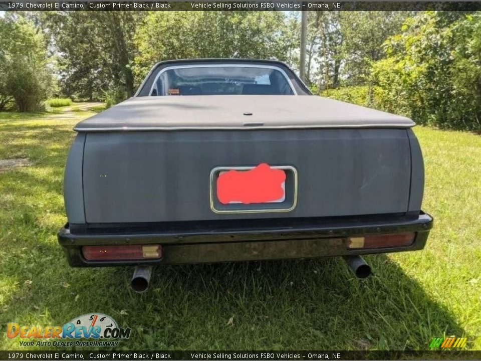 Custom Primer Black 1979 Chevrolet El Camino  Photo #5