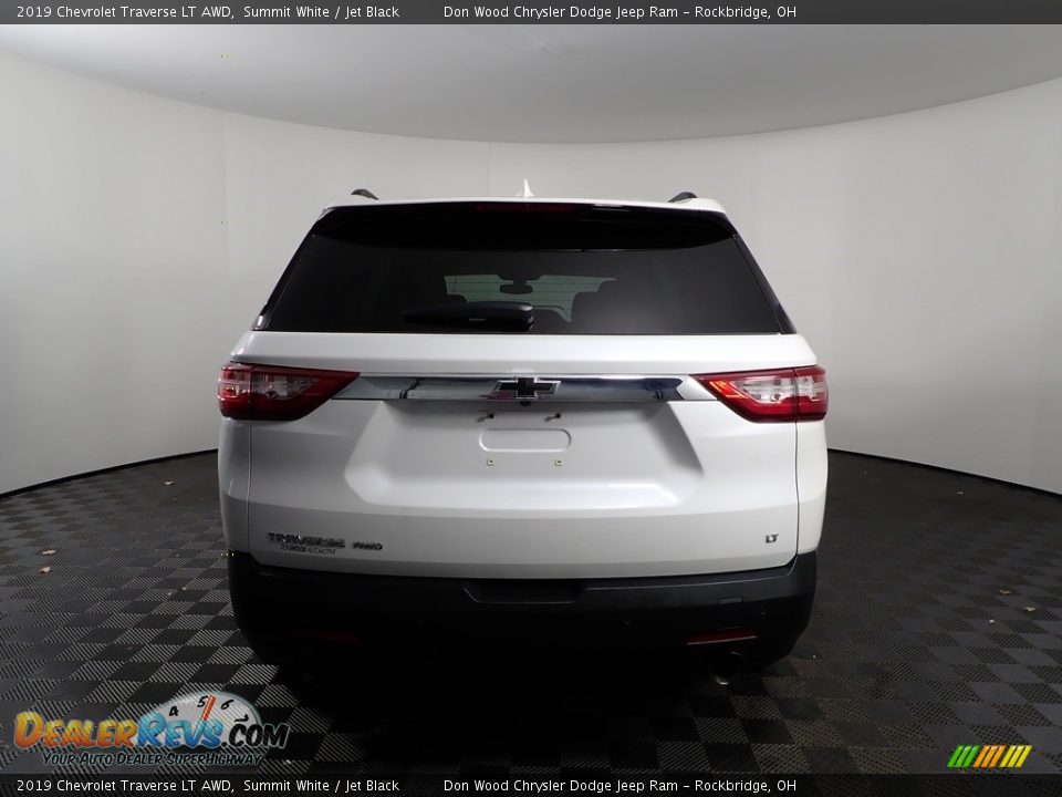 2019 Chevrolet Traverse LT AWD Summit White / Jet Black Photo #8